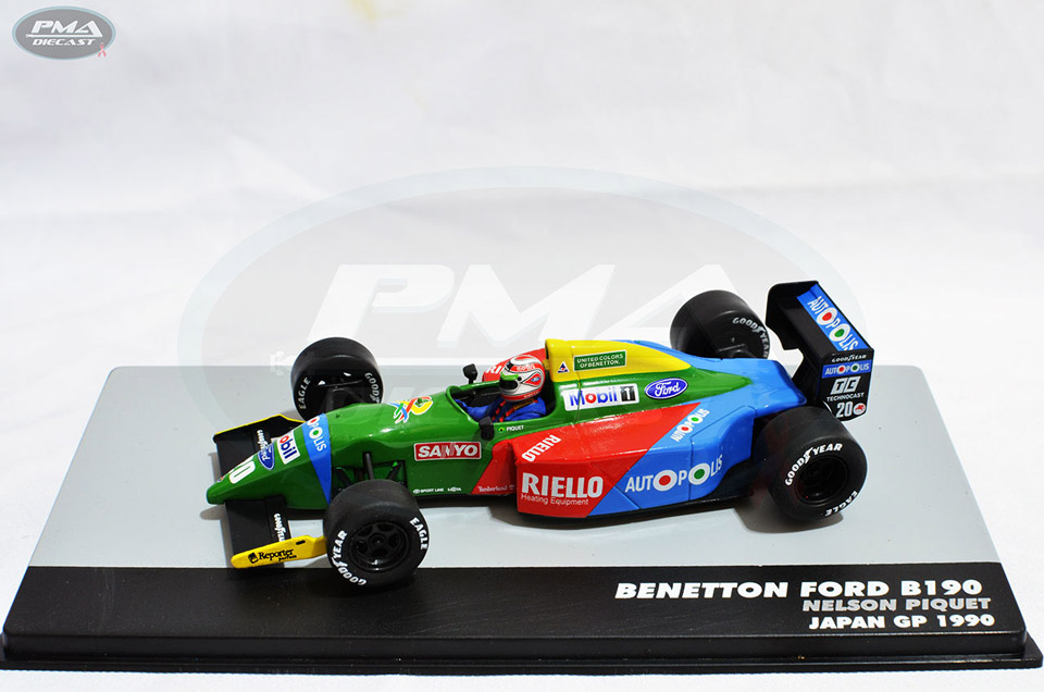 NELSON PIQUET 1990 BENETTON B190 1:43